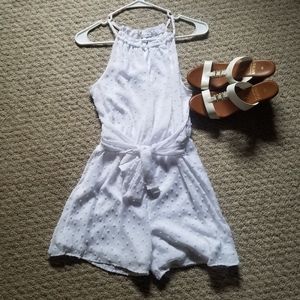 White Romper
